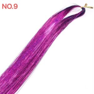Hair Tinsel: Shiny & Glitter for Festival Hairstyles