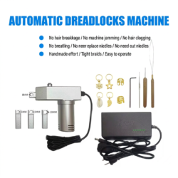 Dreadlock Machine: 3 Nozzles（ Suitable for all hair types & wig braiding）