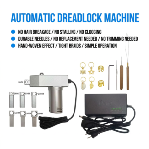 Dreadlock Machine: 6 Nozzles（ Suitable for all hair types & wig braiding） (25% off)